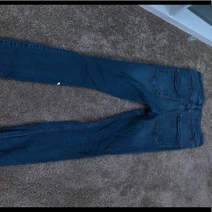 hollister ripped jeans